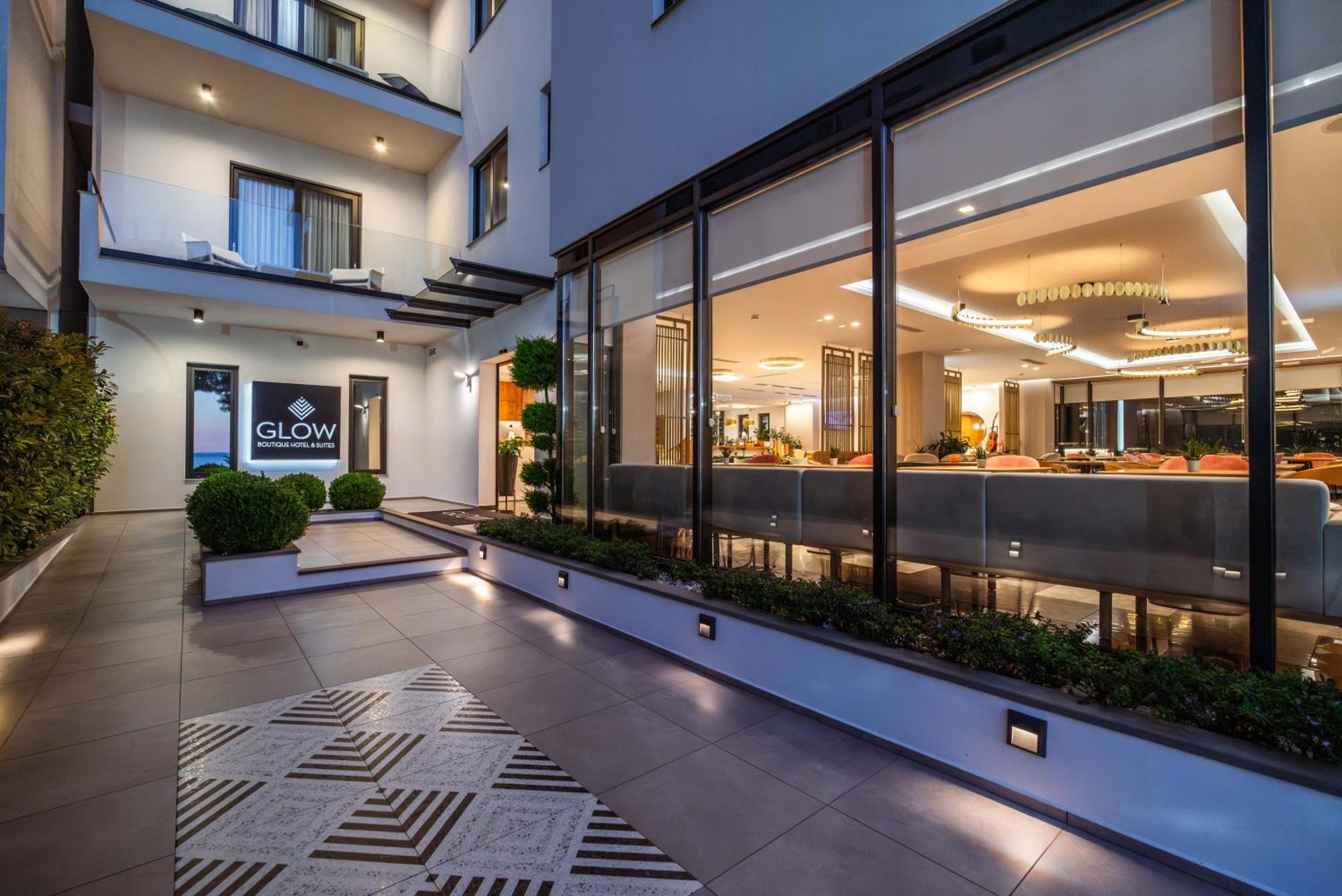 Glow Boutique Hotel & Suites Sarandë エクステリア 写真